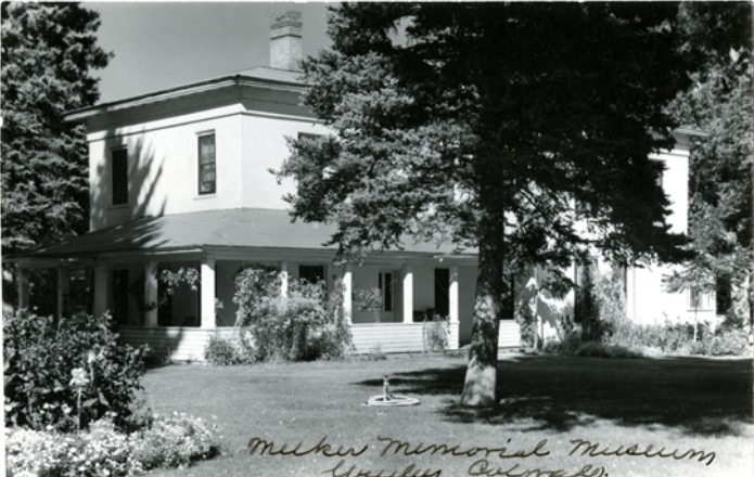 exterior of historical house with trees Credit: The Greeley History Museum