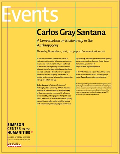 Carlos Gray Santana: A Conversation on Biodiversity in the Anthropocene