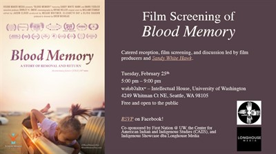 Film Screening of "Blood Memory"