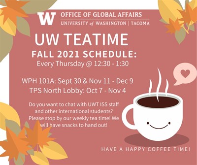 UW Teatime Fall 2021