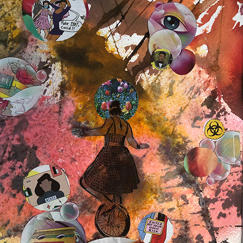 Kitchen Table Collage