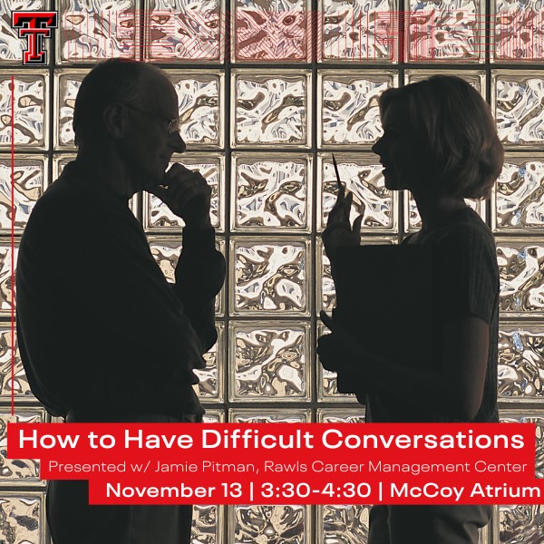 "How to Have Difficult Conversations" Workshop