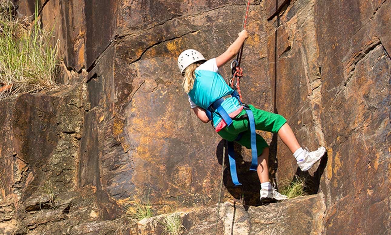 Rock climbing