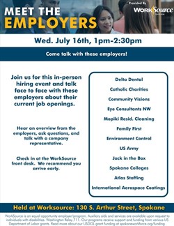 HIRING EVENT: Meet The Employers