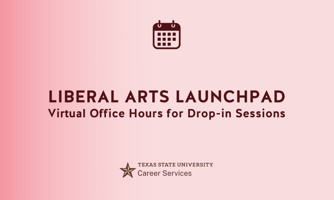 Summer Virtual Career Services Office Hours for Liberal Arts Students