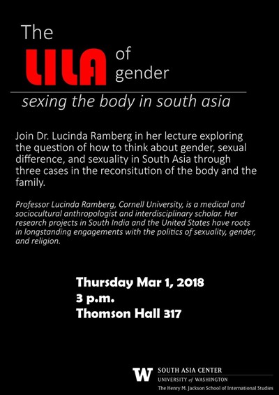 The Lila of Gender: Sexing the Body in South Asia