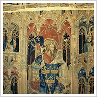Heroes Enthroned in Tapestry