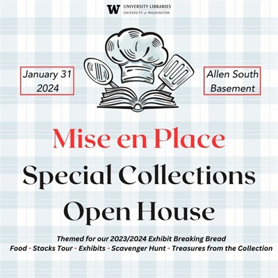 Mise en Place: Special Collections Open House