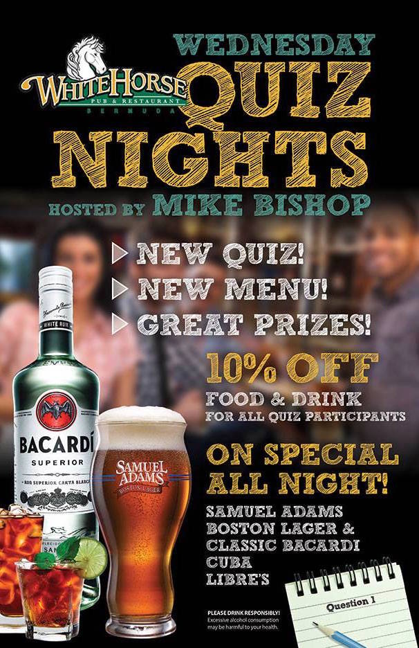 Wednesday Quiz Night with Mike Bishop