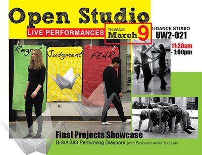 Open Studio: Final Performance Showcase