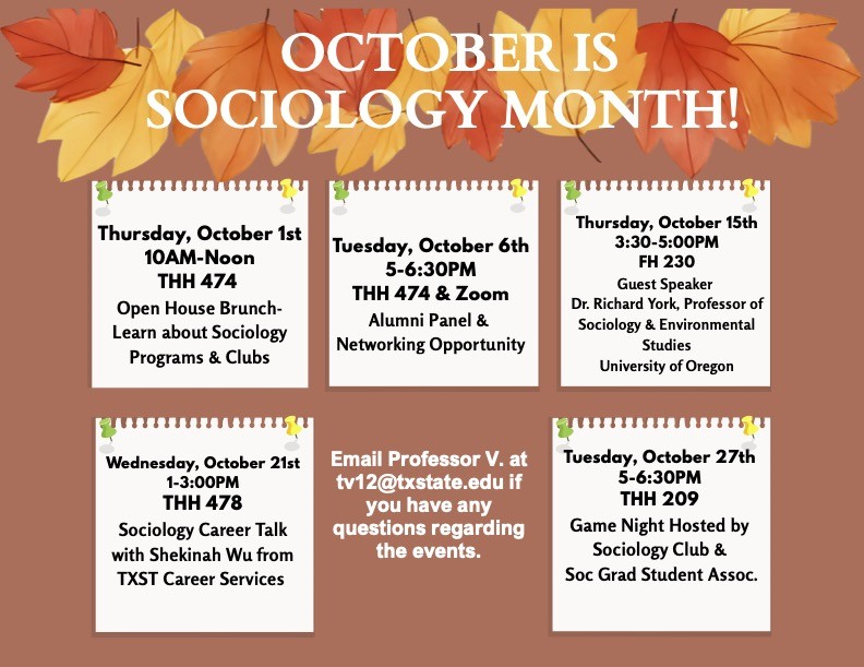 Sociology Month: Alumni Panel & Networking Opportunity