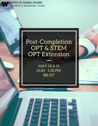 Post-Completion OPT & STEM Extension OPT Workshop