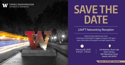 UW Finance Transformation Networking Reception