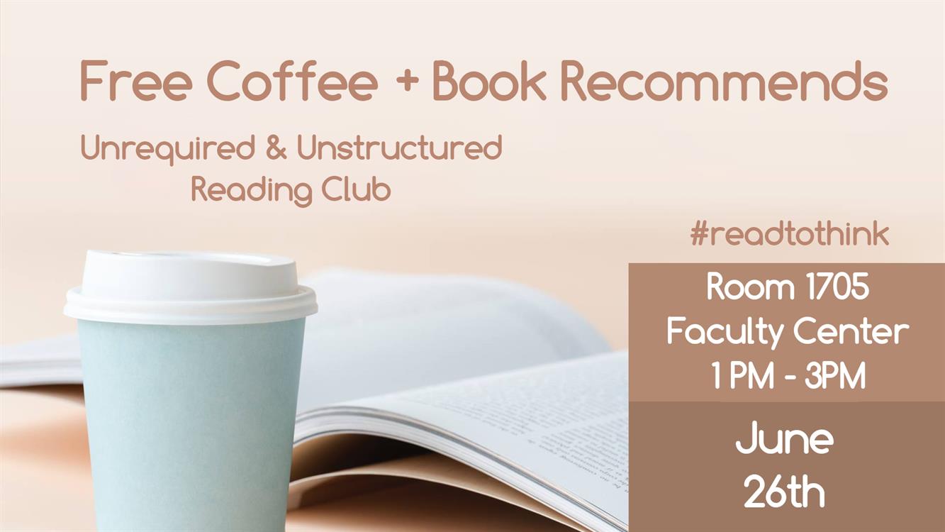 Free Coffee + Book Recommends Free Coffee + Book Recommends
