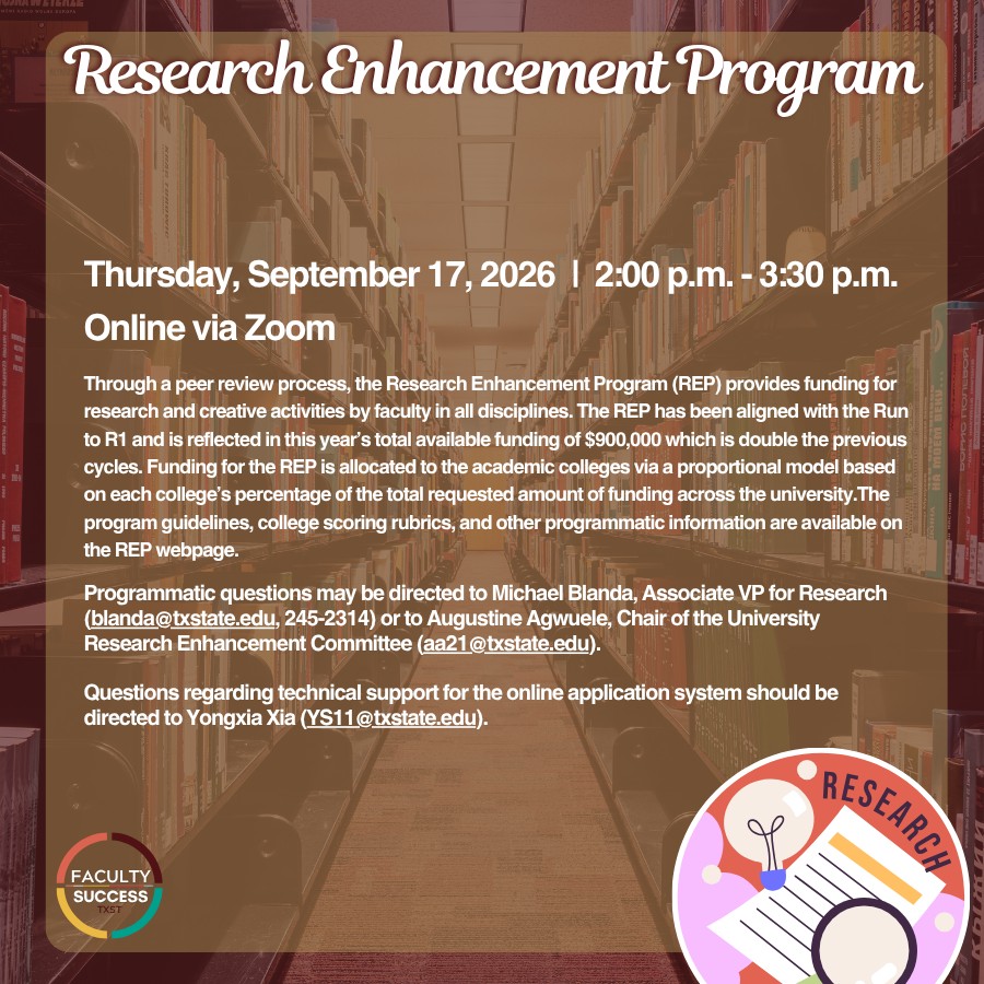 FY27 Research Enhancement Program