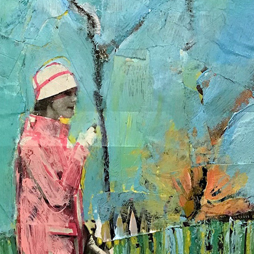 Collage and Mixed-Media: People and Places