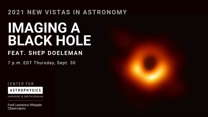 New Vistas in Astronomy: Imaging a Black Hole