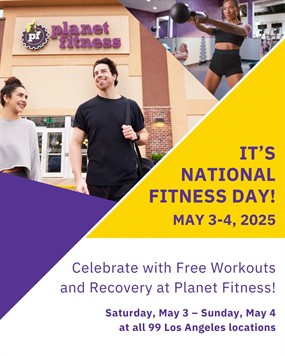 Free Workouts and Recovery at Planet Fitness for National Fitness Day