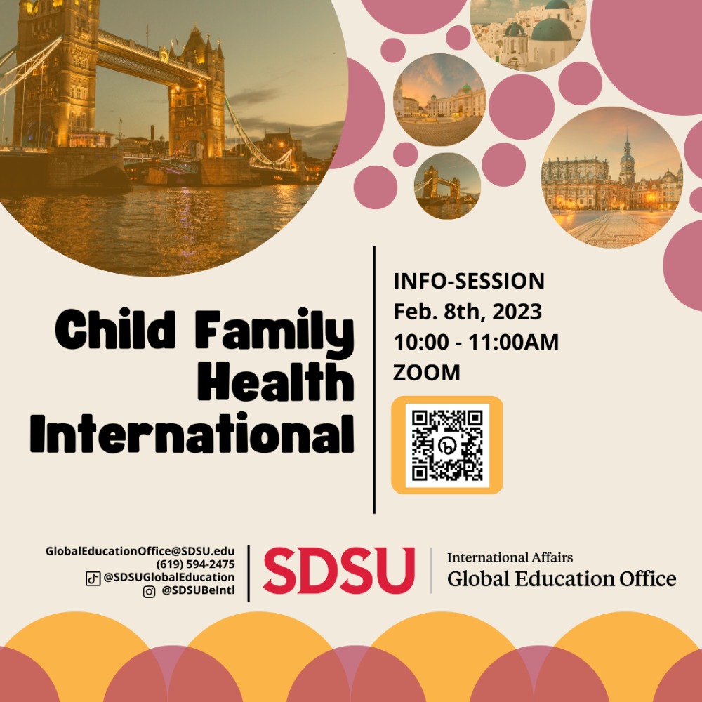 Child Family Health International- Study Abroad Info-Session
