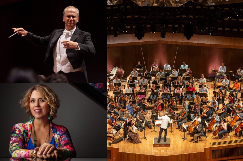 Orquesta Sinfónica de Minería; Carlos Miguel Prieto, music director & Gabriela Montero, piano