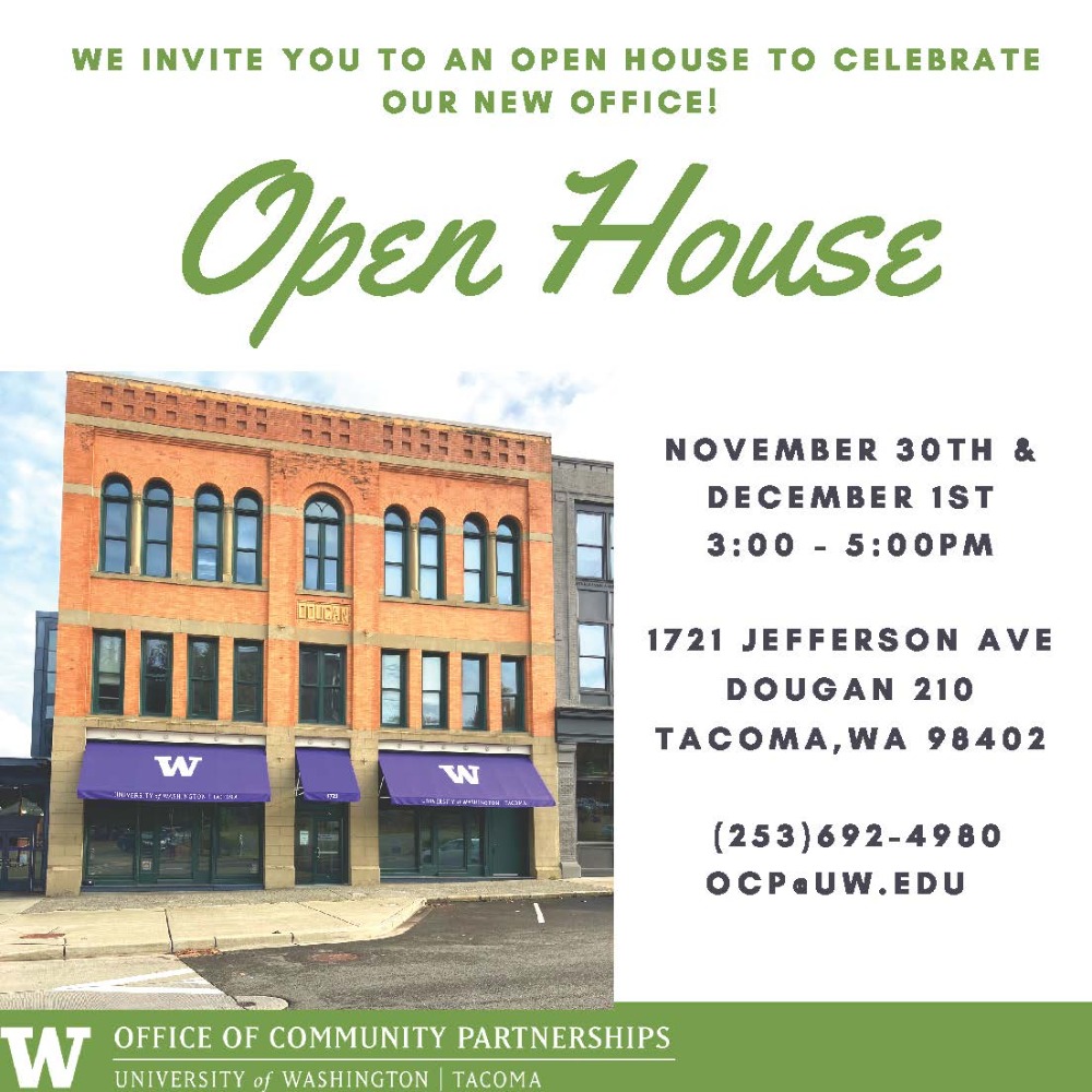Open House - Office of Community Partnerships