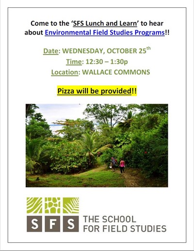 SFS Environmental Field Studies Programs Info Session