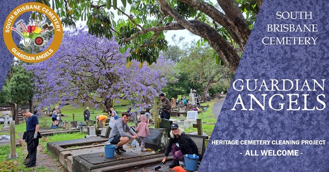 'Guardian Angels' grave cleaning day