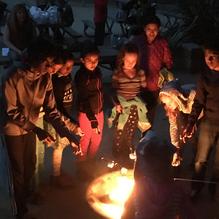 Campfire S’mores and Stories