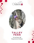dissertation defense flyer for ph.d. candidate Talley Fenn