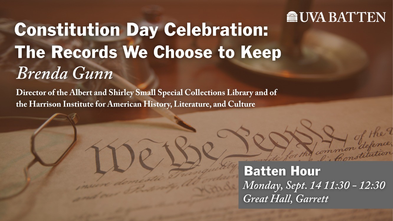 Batten Hour: The Records We Choose to Keep