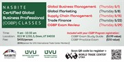 NASBITE Certified Global Business Professionals (CGBP) Summer Series