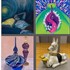 Four Juried Student Art Exhibition Submissions