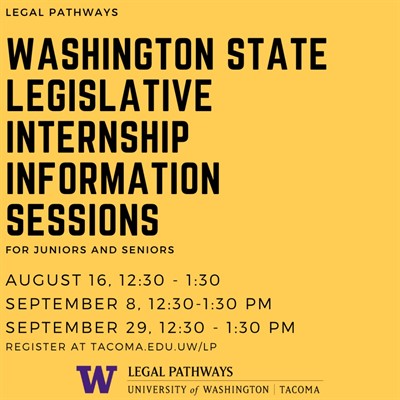 Legislative Internship Information Session