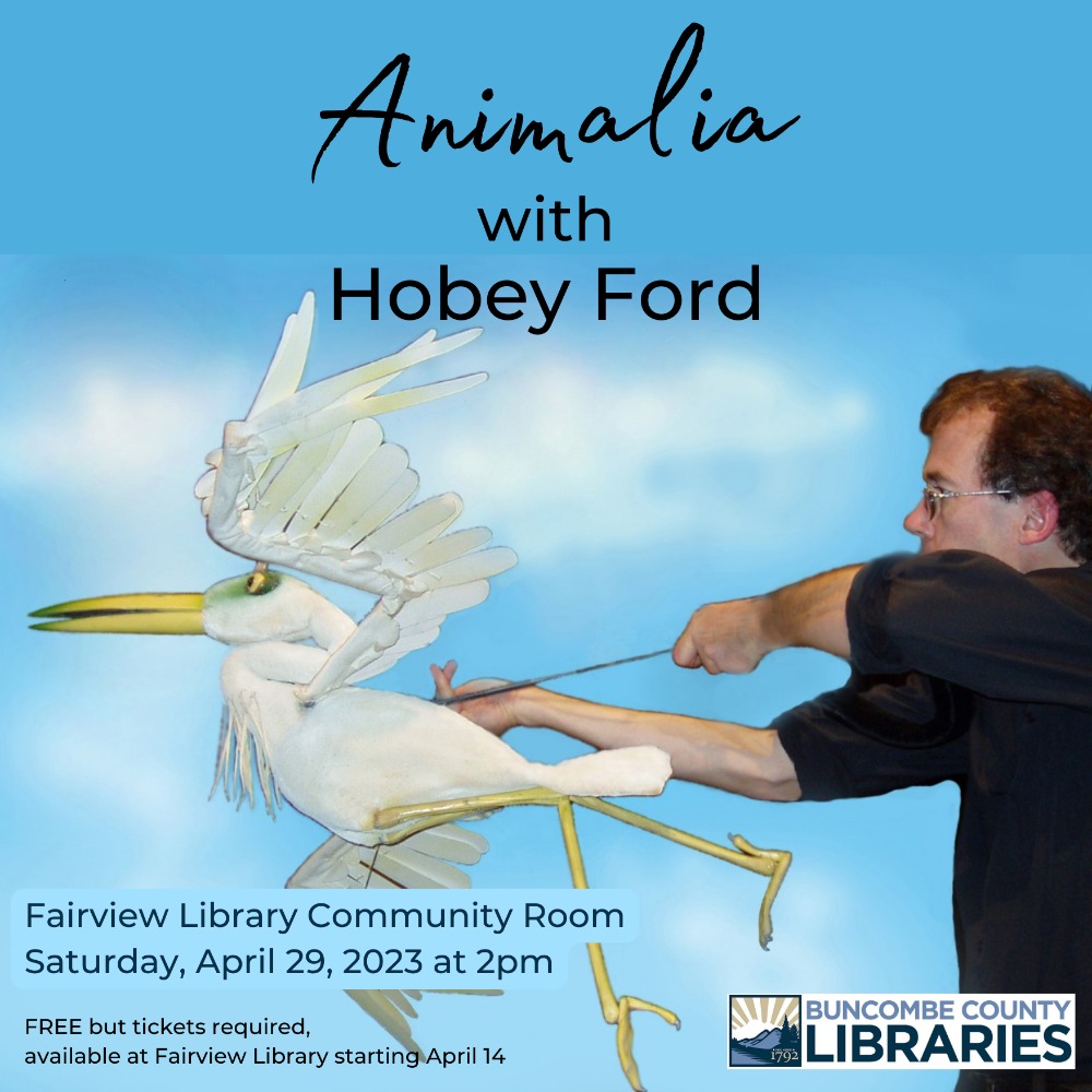SPECIAL EVENT: Animalia with Hobey Ford
