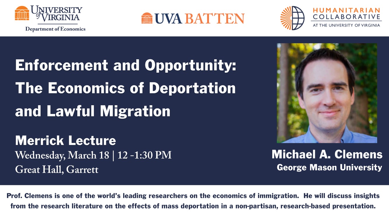 Merrick talk on Immigration by Michael Clemens