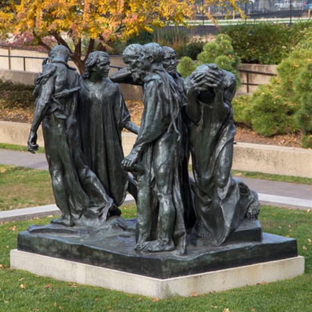 Art + History: The Burghers of Calais by Auguste Rodin