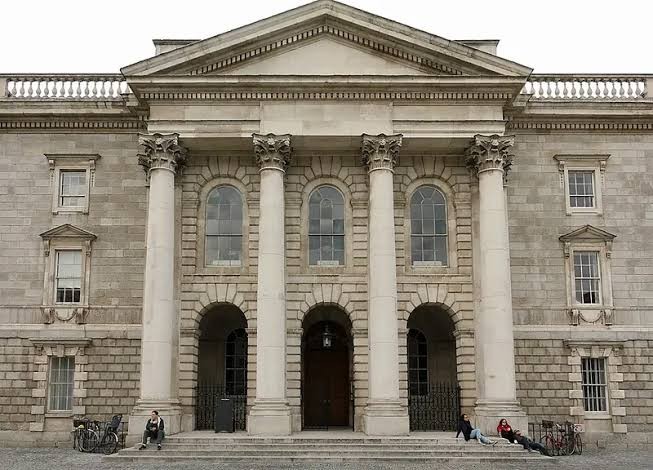 front facade of College Chapel, Trinity College Dublin