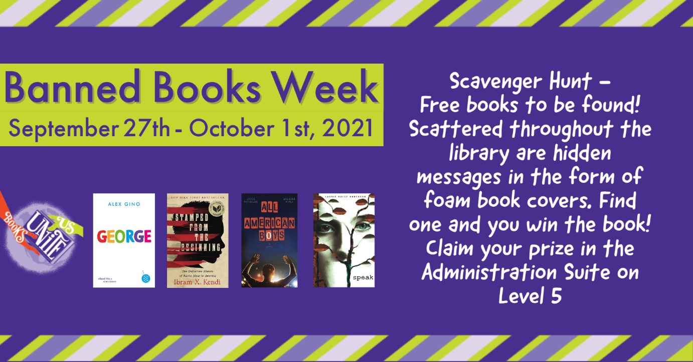 Banned Books Week 2021 Banned Books Week 2021