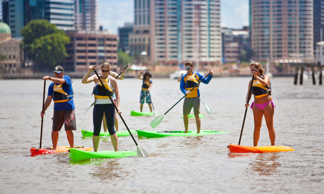 Stand-up paddle boarding