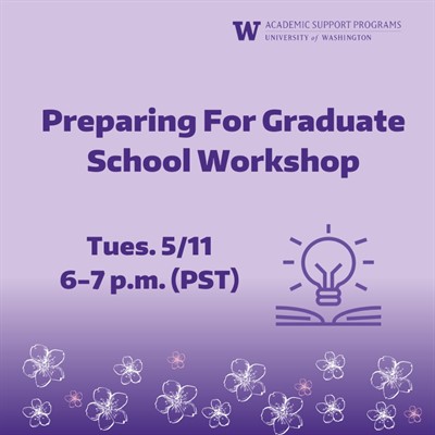 ASP Workshop: Preparing for Graduate School