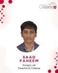 dissertation defense flyer for ph.d. candidate Saad Faheem dissertation defense flyer for ph.d. candidate Saad Faheem