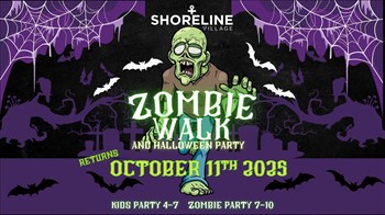 Shoreline Village's Zombie Walk