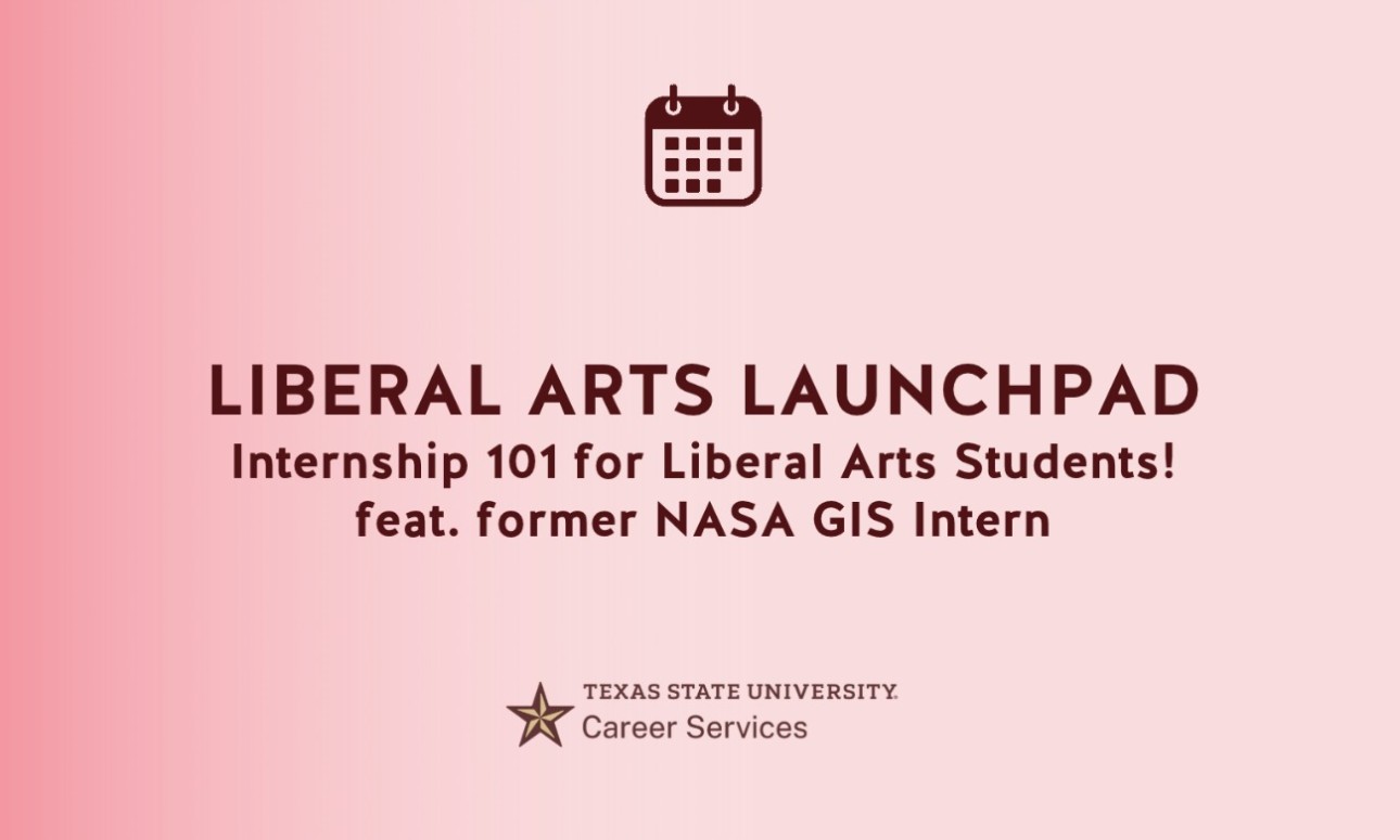 Internship 101 for Liberal Arts Students! feat. former NASA GIS Intern