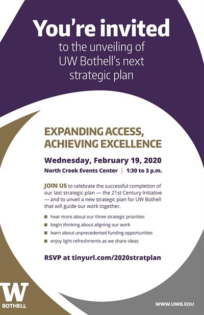 You’re invited: Unveiling of UW Bothell’s next strategic plan