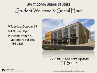 Autumn Student Welcome & Social Hour