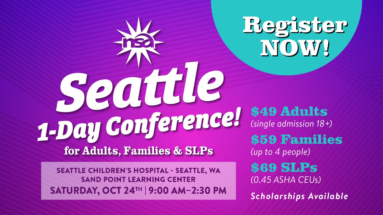 National Stuttering Association One Day Event