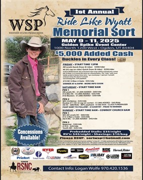 WSP Ride Like Wyatt Ranch Sorting