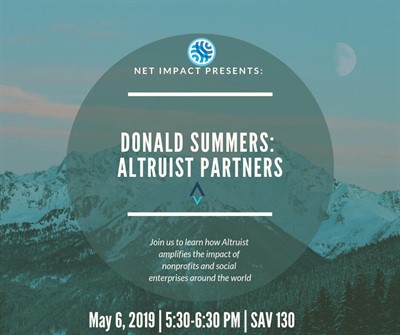 Net Impact Presents: Altruist Partners