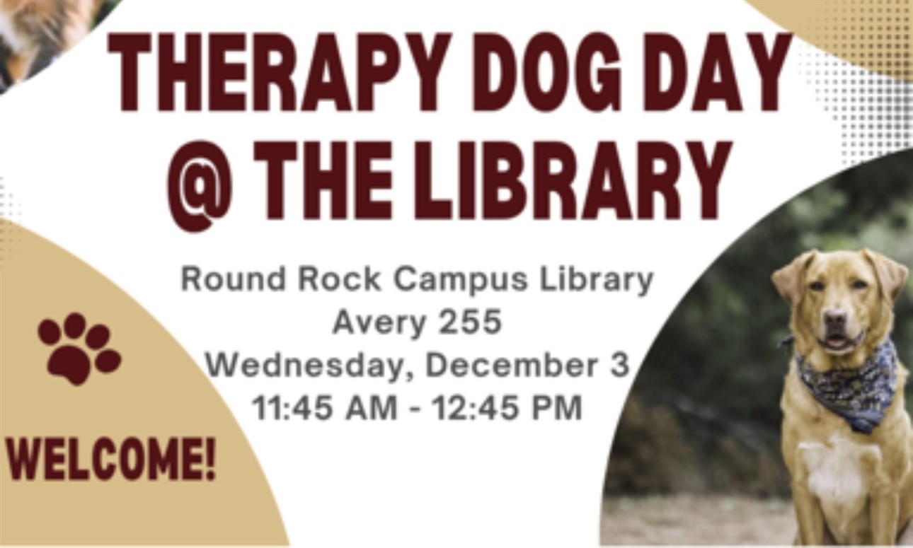 RRC Library Therapy Dogs