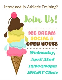 Pre-Athletic Training Ice Cream Social and Open House